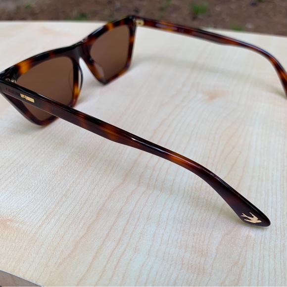 ALEXANDER MCQUEEN designer sunglasses Havana tortoiseshell frames NEW with case - Picture 3 of 7